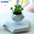 Levitating Plant Pot Magnetic Levitation Flower Pot Rotating Planters Suspension Floating Plant Succulents Potted for Home Livin