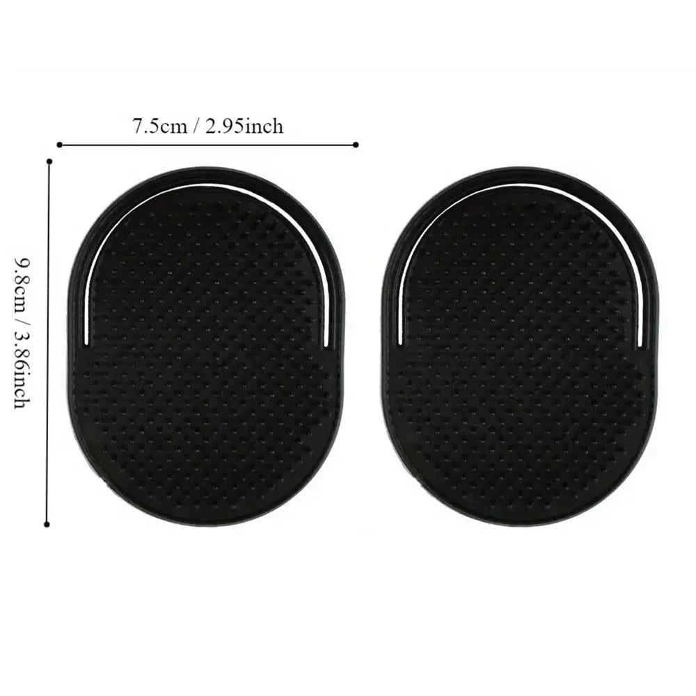 Multifunctional Pocket Hair Brush Small Light Palm Grip Comb Massage Brush Comb For Man Portable For Home Travel
