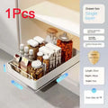 Pull-Out Kitchen Cabinet Organizer – Sliding Storage Drawer & Spice Rack