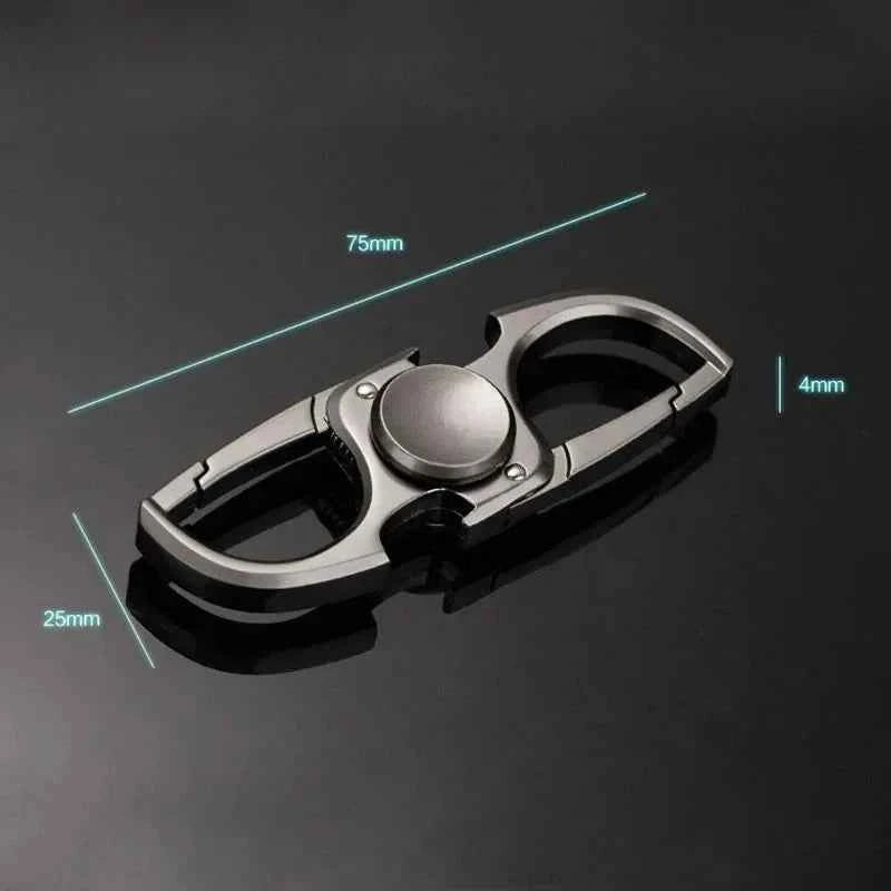 Finger Spinner Keychain Bottle Opener Stress Relief EDC Toy