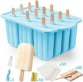 New Summer Hot Sales Ice Cream Tools With Wooden Sticks silicone popsicle molds custom mini silicone ice cream popsicle mold