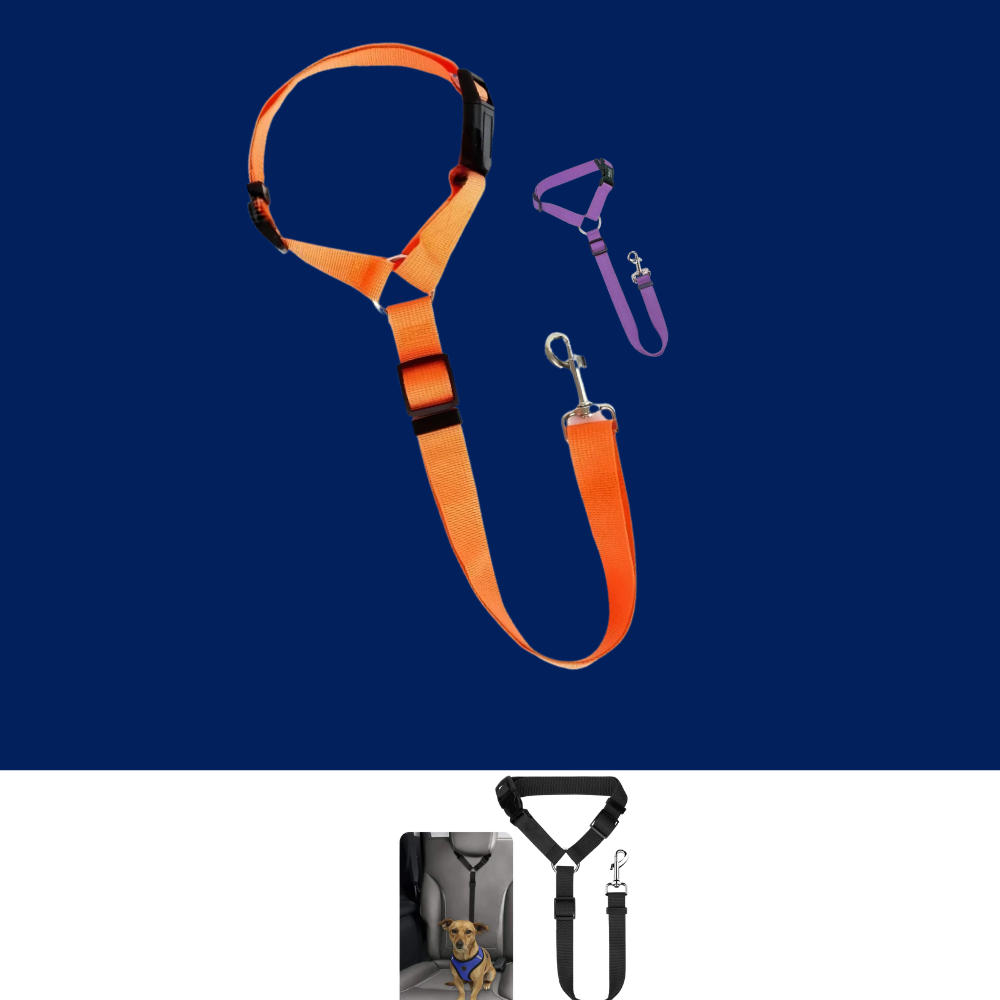 Adjustable Dog Car Seat Belt for Safe & Easy Travel