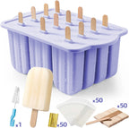 New Summer Hot Sales Ice Cream Tools With Wooden Sticks silicone popsicle molds custom mini silicone ice cream popsicle mold