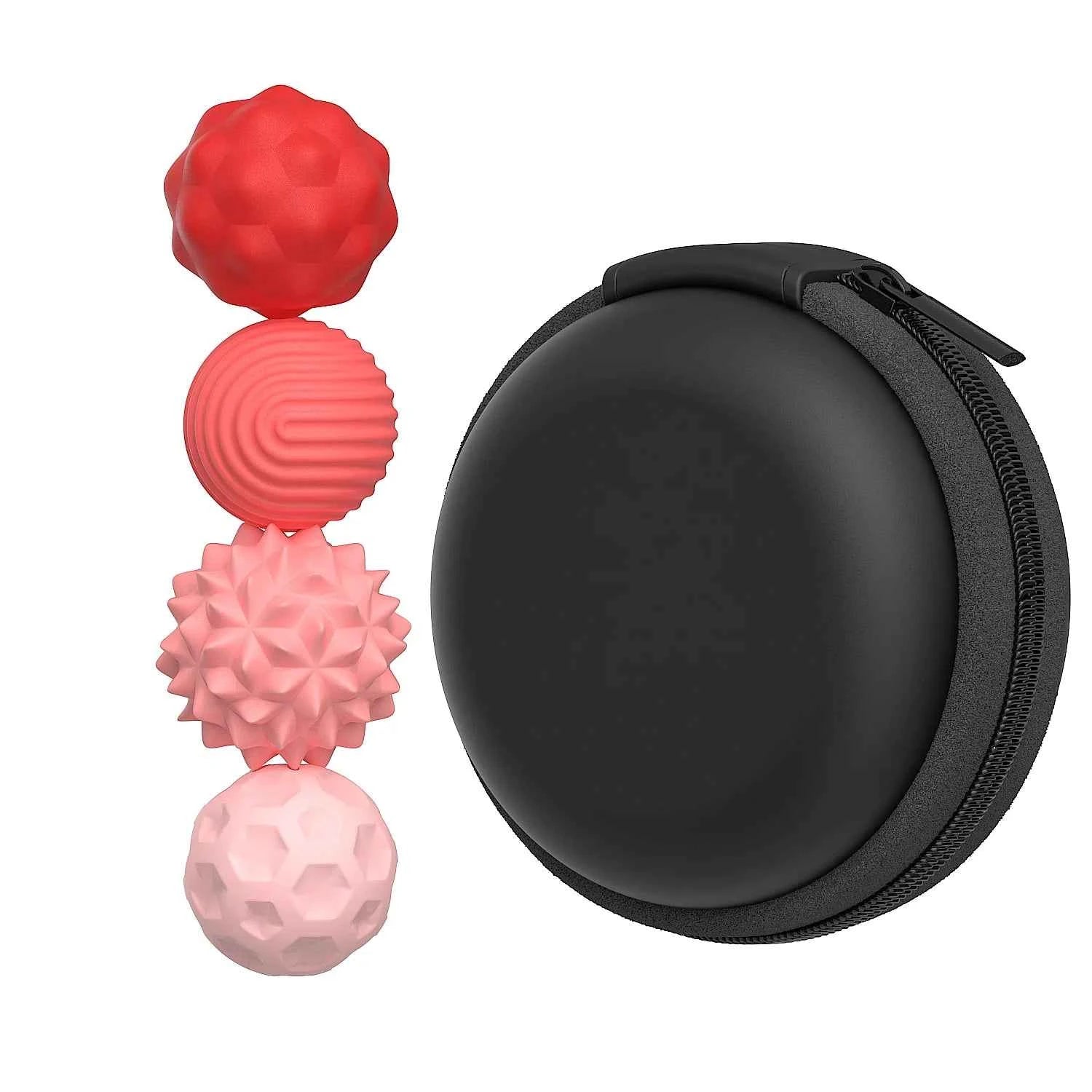 New Stress-Relief Magnetic Ball Toy Durable Rubber Fidget Spinner Toy Multicolor Novelty Relax Gadget for Adults and Youngsters