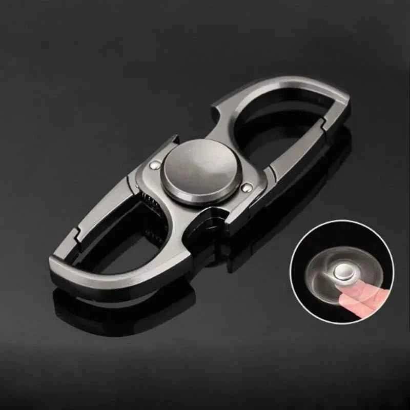 Finger Spinner Keychain Bottle Opener Stress Relief EDC Toy