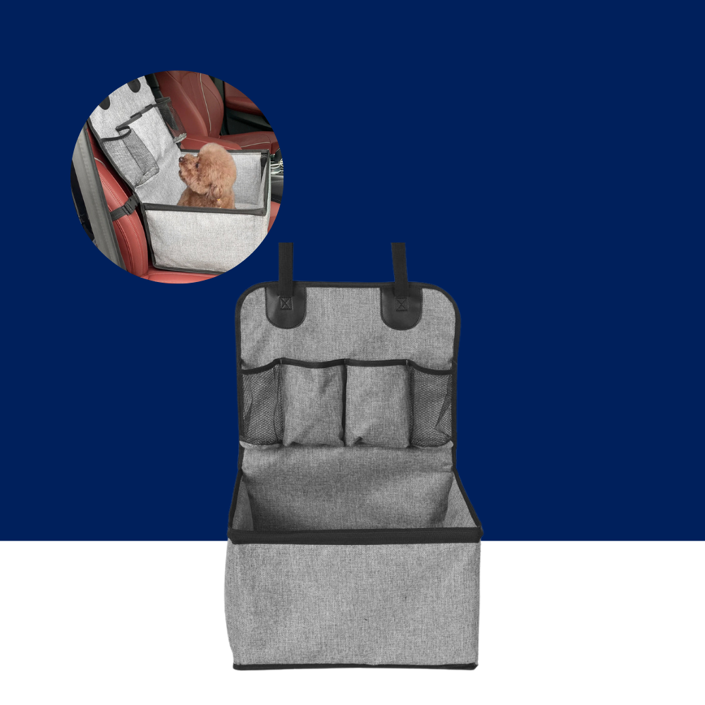 Dog Car Booster Seat – Front Seat Pet Carrier