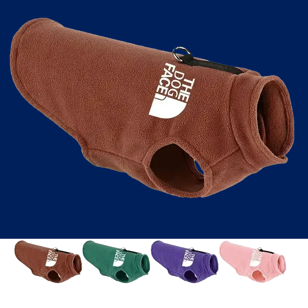 Fleece Warm Dog Sweater – Autumn Winter Coat for Small Dogs & Puppies