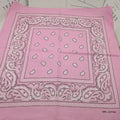 New Design Fashion Hip Hop Cotton Bandana Square Cashew Scarf Headband Tie Dye Black Red Paisley Gifts For Women/Men/Boys/Girls