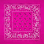 New Design Fashion Hip Hop Cotton Bandana Square Cashew Scarf Headband Tie Dye Black Red Paisley Gifts For Women/Men/Boys/Girls