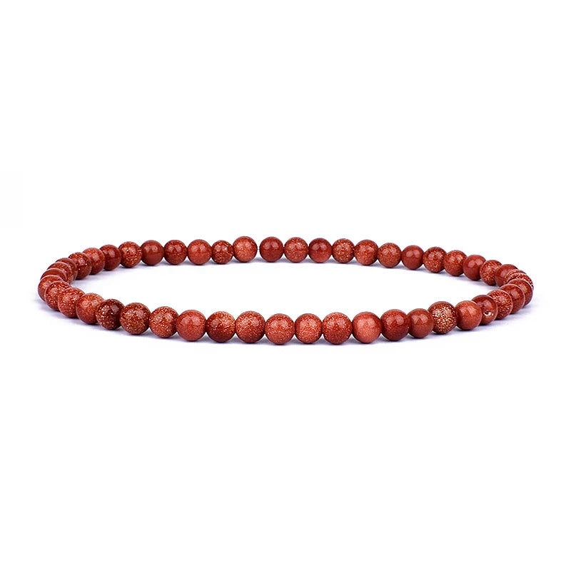 4mm 6mm Mini Energy Charm Bracelet Natural Stone Beads Yoga Healing Bracelet Jewelry for Women Men Best Friend Gift Dropshipping