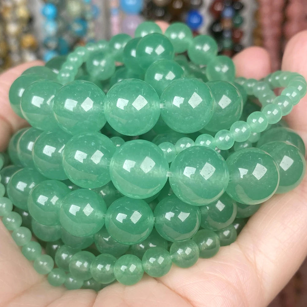 Natural Stone Beads 4 6 8 10mm Tiger Eye Lava Amazonite Turquoises Agates Jaspers Beads For Jewelry Making DIY Bracelet Necklace