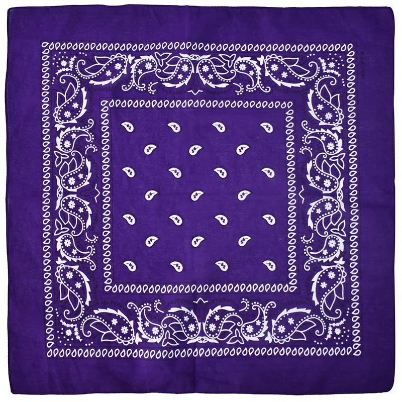 Hot Sell Kerchief Bandana Hip Hop Fashion Headband Neck Scarf Sports Headwear Wrist Wraps Head Square Scarves