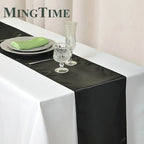 Satin Table Runner 30cm X 275cm Wedding Party Supply Christmas Home Modern Coffee Dining Luxury Table Decoration 12" X 108"