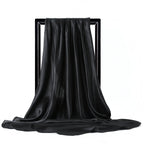 Luxury Satin Silk Feel Scarf for Women Hijab Shawl & Head Wrap