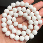 Natural Stone Beads Lapis Lazuli Round Loose Stone Beads For Jewelry Making DIY Bracelet Earrings Accessories 15'' 4/6/8/10/12mm