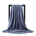 Luxury Satin Silk Feel Scarf for Women Hijab Shawl & Head Wrap