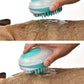 Pet Dog Cat Bath Brush 2-in-1 Pet SPA Massage Comb Soft Silicone Pet Shower Hair Grooming Cmob Dog Cleaning Tool Pet Supplies - WTN Essentials 