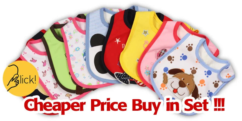 [Littles&Bloomz] Baby Girl Boy Feeding Bibs Waterproof Apron Cartoon Towel Kids Toddler Dinner baberos Bandanas Burp Cloths