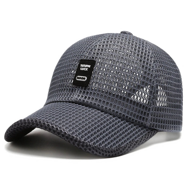 [NORTHWOOD] Men's Mesh Baseball Cap Breathable Summer Caps Dad Hat Outdoor Fishing Hats Bone Gorras Snapback Trucker Cap