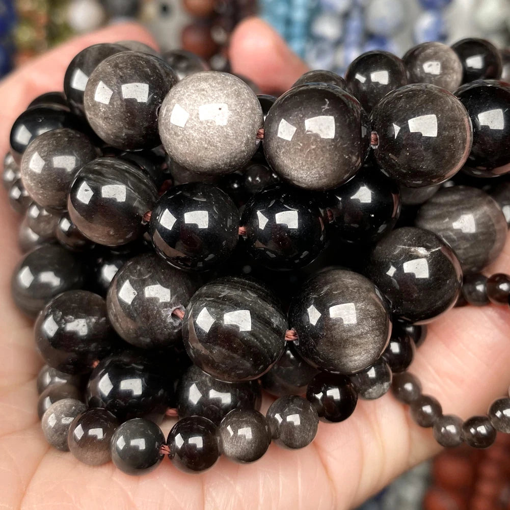 Natural Stone Beads 4 6 8 10mm Tiger Eye Lava Amazonite Turquoises Agates Jaspers Beads For Jewelry Making DIY Bracelet Necklace