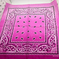 New Design Fashion Hip Hop Cotton Bandana Square Cashew Scarf Headband Tie Dye Black Red Paisley Gifts For Women/Men/Boys/Girls