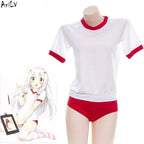 Japanese Anime School Girl Cheerleader Costume – Gym Cosplay Outfit