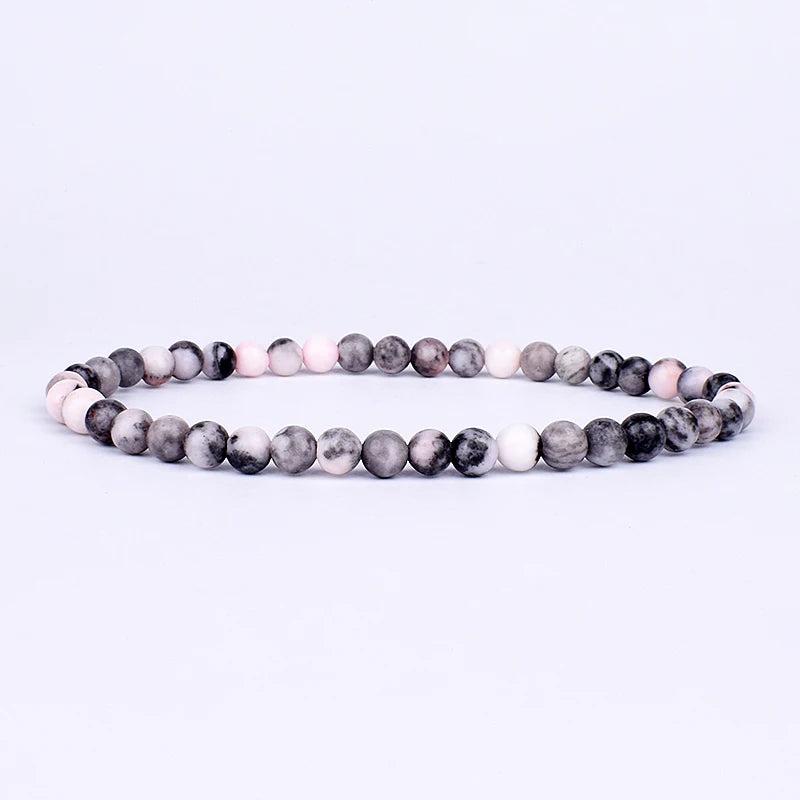 4mm 6mm Mini Energy Charm Bracelet Natural Stone Beads Yoga Healing Bracelet Jewelry for Women Men Best Friend Gift Dropshipping