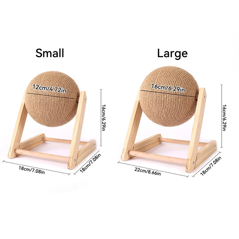 Cat Scratching Ball Toy  Board Grinding Paws Toys