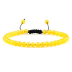Adjustable Mini Natural Stone Lava Tiger Eye Beaded Bracelets & Bangle for Women Men Chakra Beads Braided Bracelet Charm Jewelry