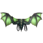 Adult Halloween Decoration Carnival Party Animal Costume Dragon Cosplay Masquerade Face Mask and Wings