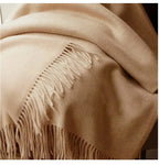 Solidlove 100% Wool Winter Scarf for Women – Luxury Cashmere-Feel Shawl, Poncho & Wrap | Warm Fashion Scarf for Ladies