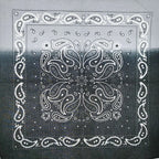 New Design Fashion Hip Hop Cotton Bandana Square Cashew Scarf Headband Tie Dye Black Red Paisley Gifts For Women/Men/Boys/Girls