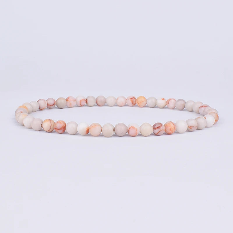 4mm 6mm Mini Energy Charm Bracelet Natural Stone Beads Yoga Healing Bracelet Jewelry for Women Men Best Friend Gift Dropshipping