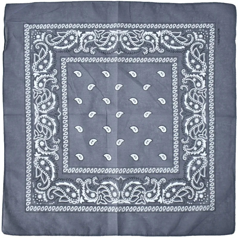 Hot Sell Kerchief Bandana Hip Hop Fashion Headband Neck Scarf Sports Headwear Wrist Wraps Head Square Scarves