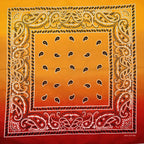 New Design Fashion Hip Hop Cotton Bandana Square Cashew Scarf Headband Tie Dye Black Red Paisley Gifts For Women/Men/Boys/Girls