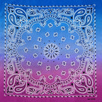 New Fashion Hip Hop 100% Cotton Bandana Square Scarf 55cm*55cm Black Red Paisley Headband Printed For Women/Men/Boys/Girls
