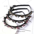 Double Layer Bands Clip Hairbands Fashion Plastic Braided Headband Punk New Knitting Womens Headwear Hair Accessories Pearl