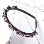 Double Layer Bands Clip Hairbands Fashion Plastic Braided Headband Punk New Knitting Womens Headwear Hair Accessories Pearl