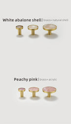 Dooroom Brass Hooks Shell Nordic Pastoral White Gold Bathroom Indoor Kitchen Hallway Wall Clothes Hooks Wall Hangings Row Hooks