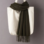Women's Scarf Pashmina Shawls and Wraps for Evening Dresses Travel Office Winter Wedding Cashmere Feel Large Scarves