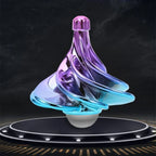 Wind Powered Kinetic Fidget Spinner Desk Toy for Stress Relief