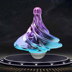 Wind Powered Kinetic Fidget Spinner Desk Toy for Stress Relief
