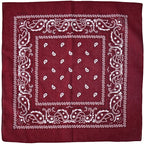 Hot Sell Kerchief Bandana Hip Hop Fashion Headband Neck Scarf Sports Headwear Wrist Wraps Head Square Scarves