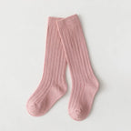 Spainish Children Socks Stripe Boys And Girls Cotton Sock Breathable Knee High Baby Long Socks School Uniform Socks 0-7Years