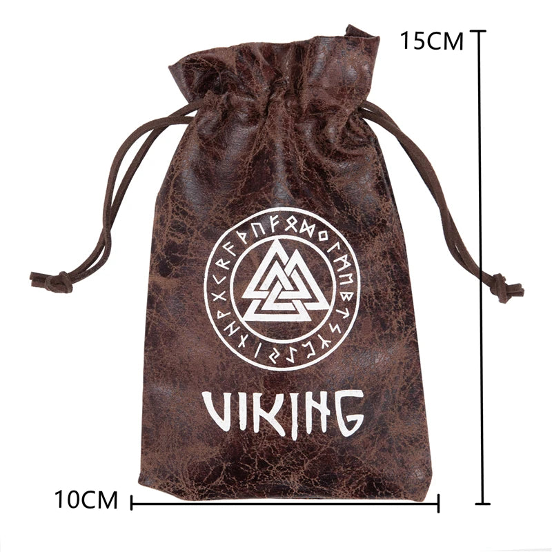 PU Leather Luxury Viking Jewelry Packaging Bags(single purchase not shipped) Wholesale Please Contact The Store