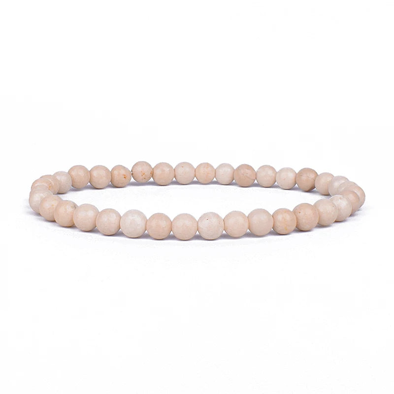 4mm 6mm Mini Energy Charm Bracelet Natural Stone Beads Yoga Healing Bracelet Jewelry for Women Men Best Friend Gift Dropshipping