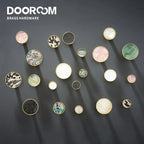 Dooroom Brass Hooks Shell Nordic Pastoral White Gold Bathroom Indoor Kitchen Hallway Wall Clothes Hooks Wall Hangings Row Hooks