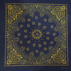 New Fashion Hip Hop 100% Cotton Bandana Square Scarf 55cm*55cm Black Red Paisley Headband Printed For Women/Men/Boys/Girls
