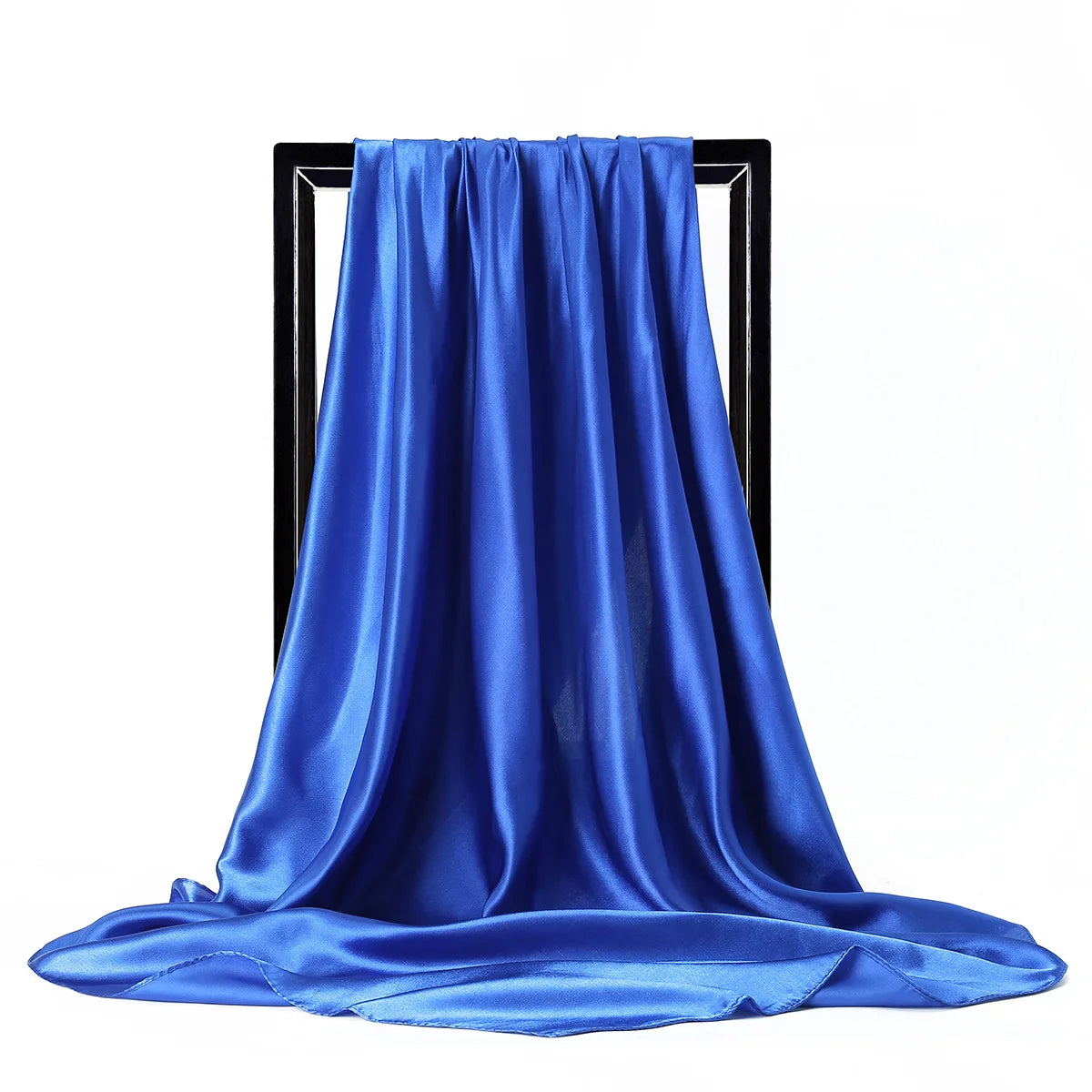 Luxury Satin Silk Feel Scarf for Women Hijab Shawl & Head Wrap