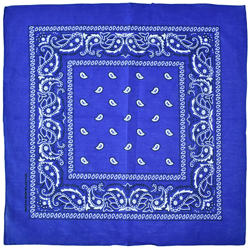 Hot Sell Kerchief Bandana Hip Hop Fashion Headband Neck Scarf Sports Headwear Wrist Wraps Head Square Scarves